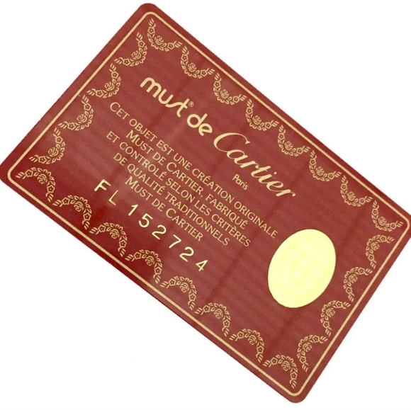 MUST DE CARTIER LEATHER KEY RING 6 RING KEY CASE/1A5095 - Picture 8 of 9